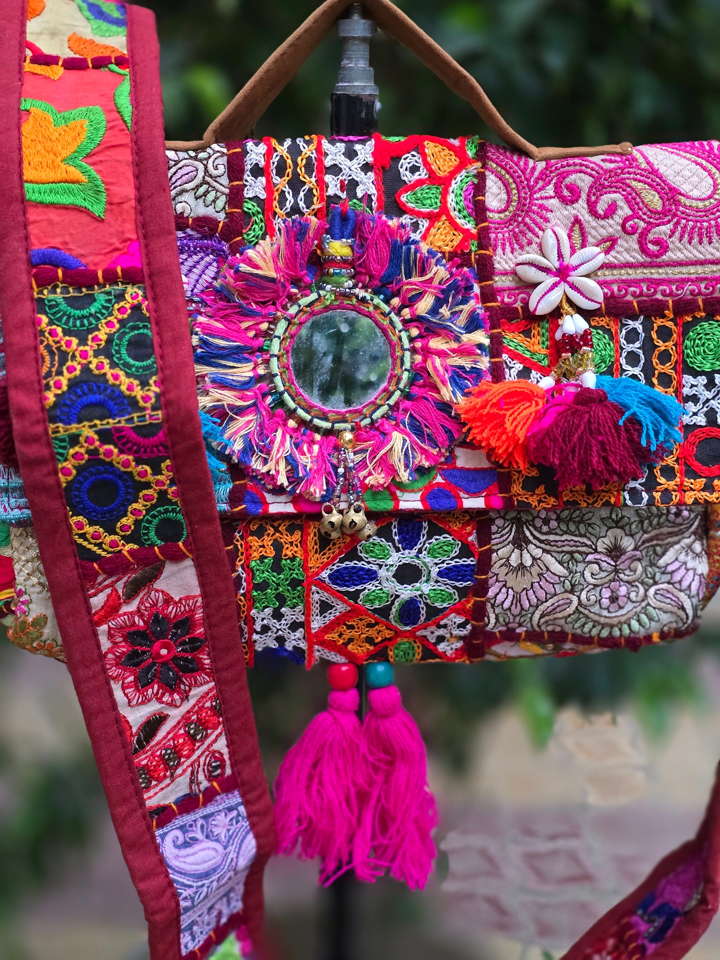 banjara bag with mirror work