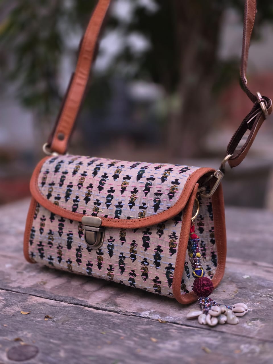 Genuine leather bag sling bag handbag purse Banjara Bag