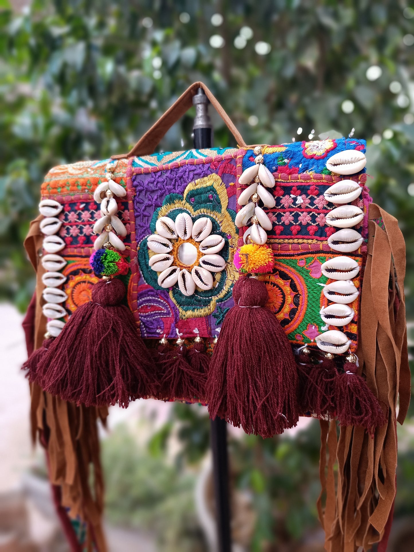 Banjara bag sling bag fringes bag