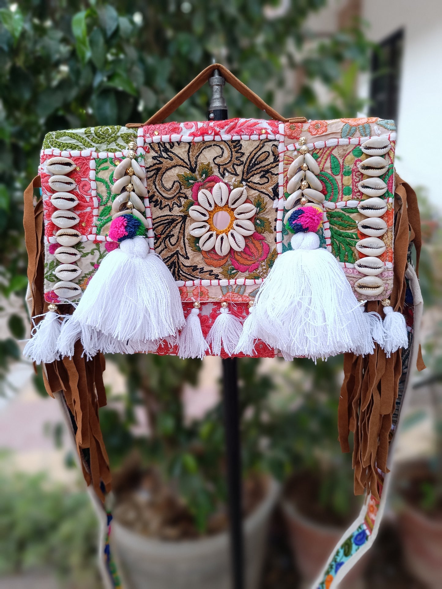 Banjara bag sling bag fringes bag