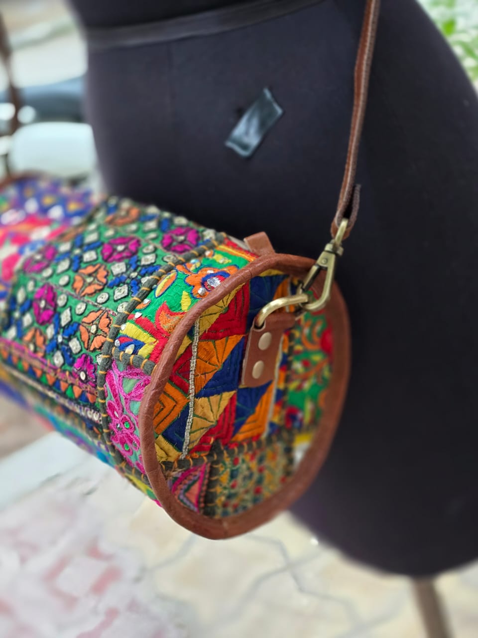 Genuine leather bag sling bag handbag purse Banjara Bag