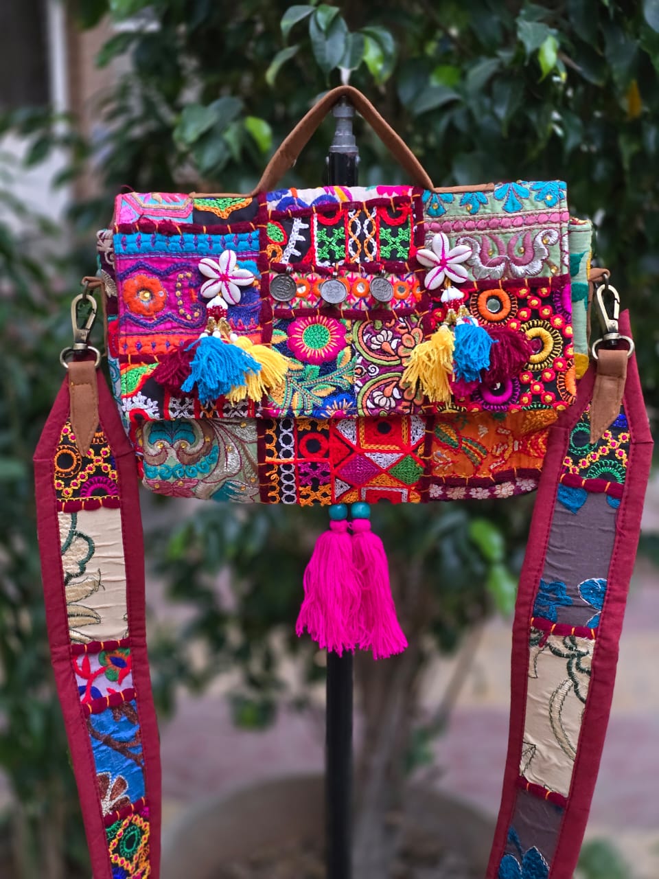 Banjara bag sling bag Hand work embroidery patch work bag