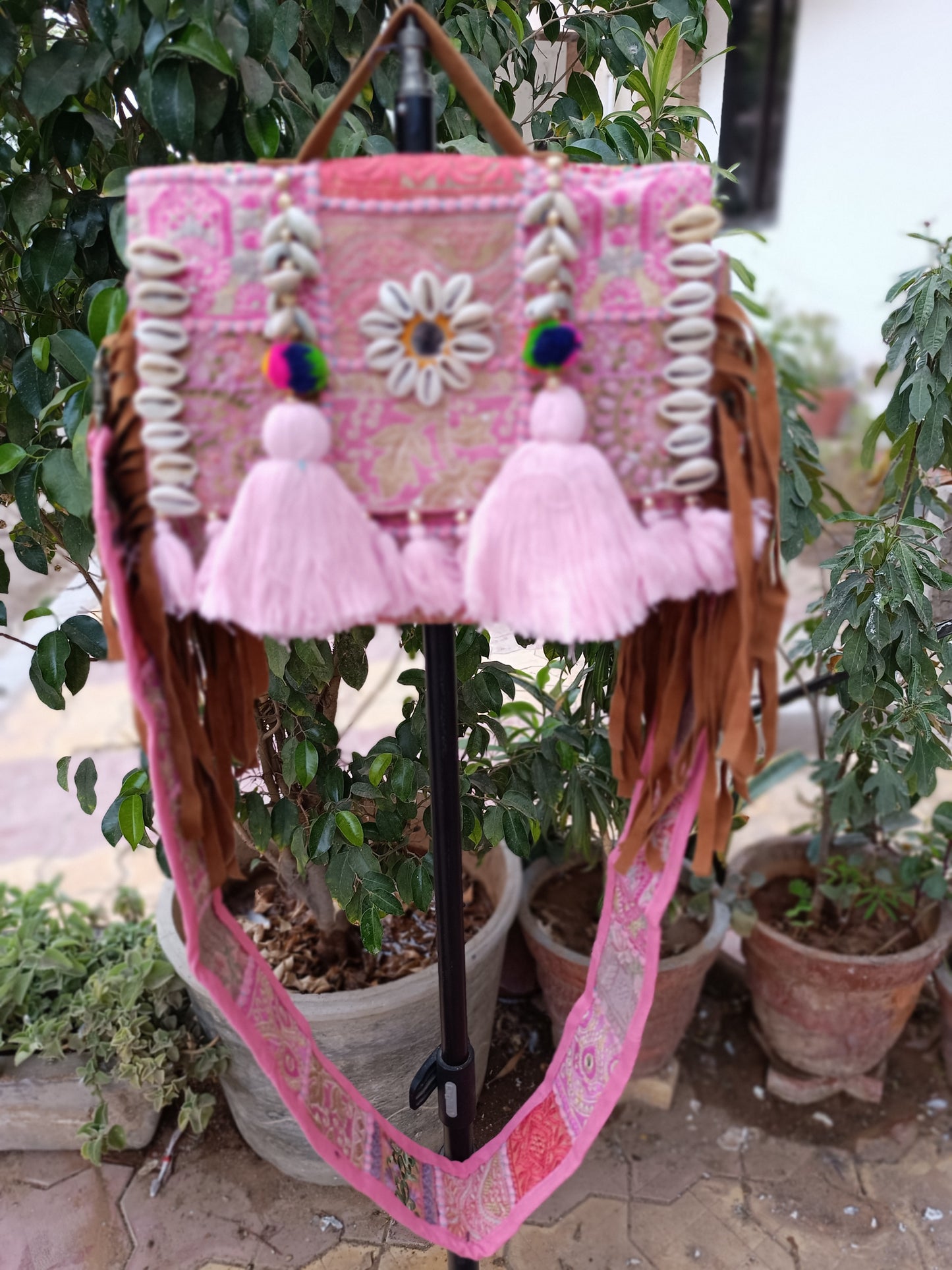 Banjara bag sling bag fringes bag