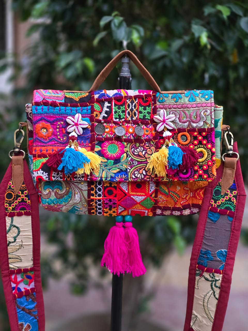 Banjara bag sling bag Hand work embroidery patch work bag