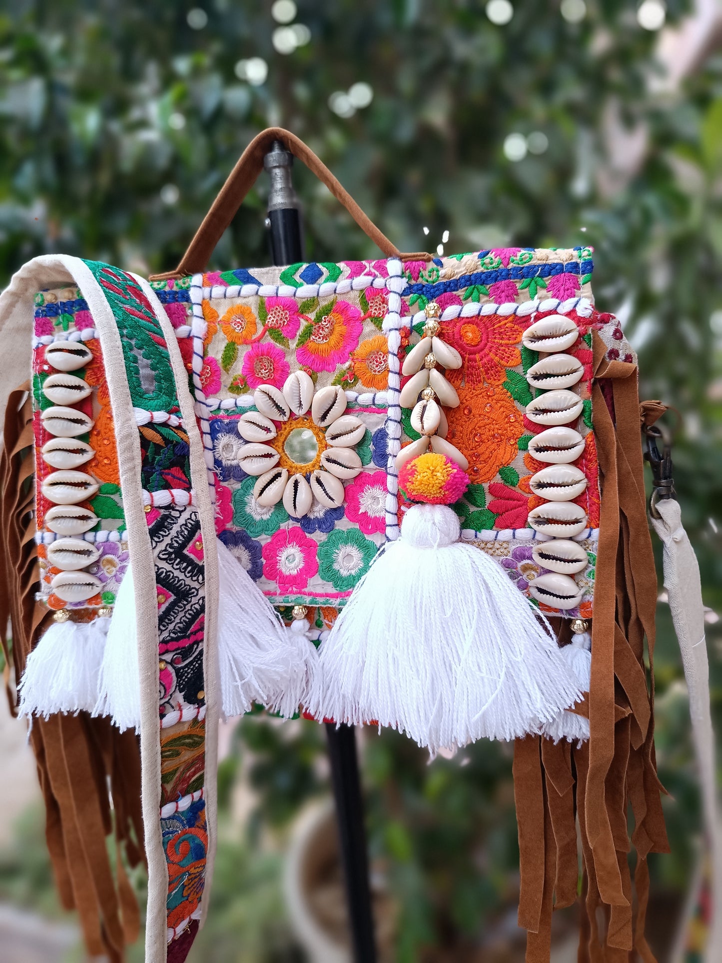 Banjara bag sling bag fringes bag
