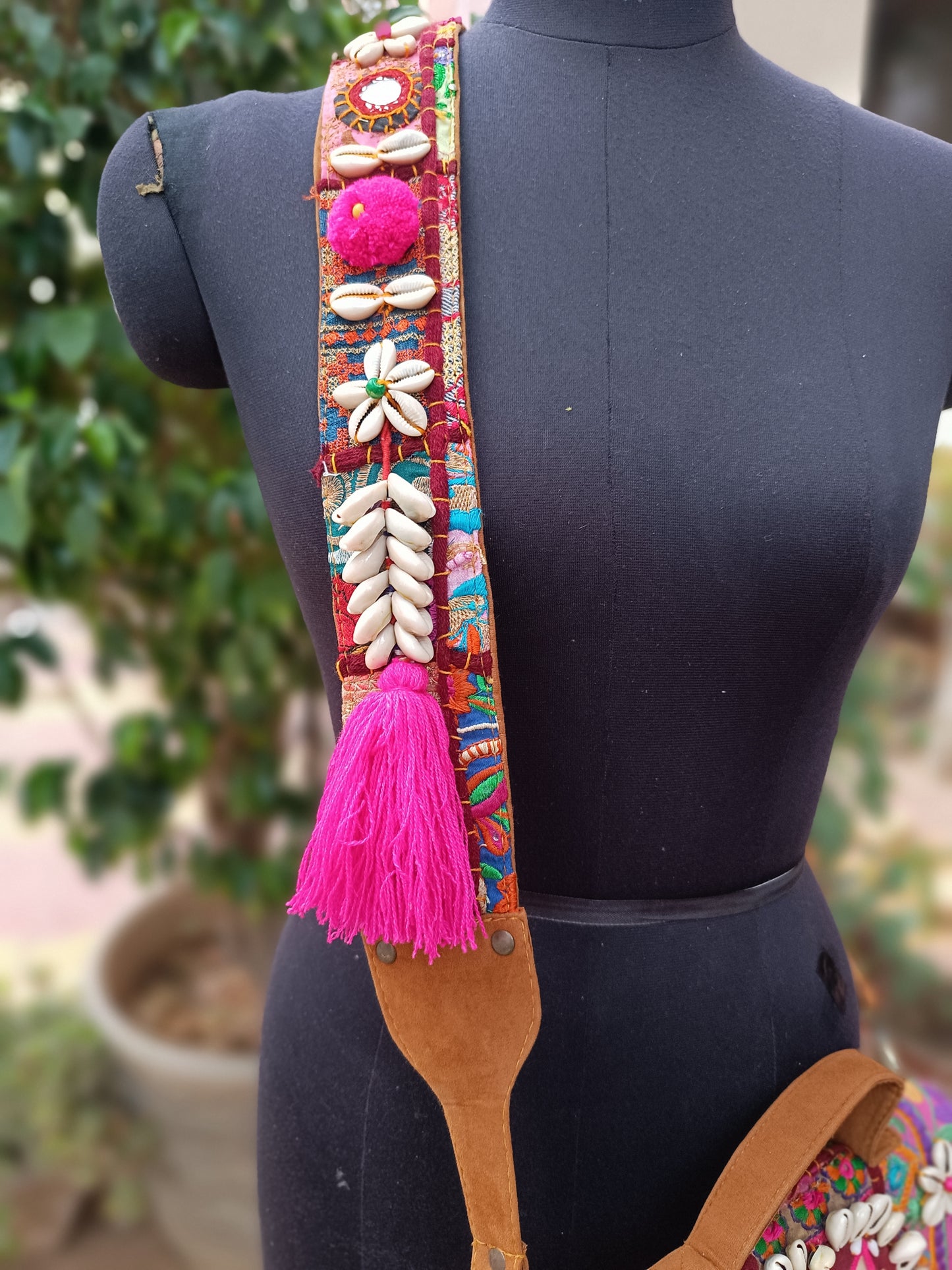 Banjara bag sling bag mirror work embroidery patch work bag