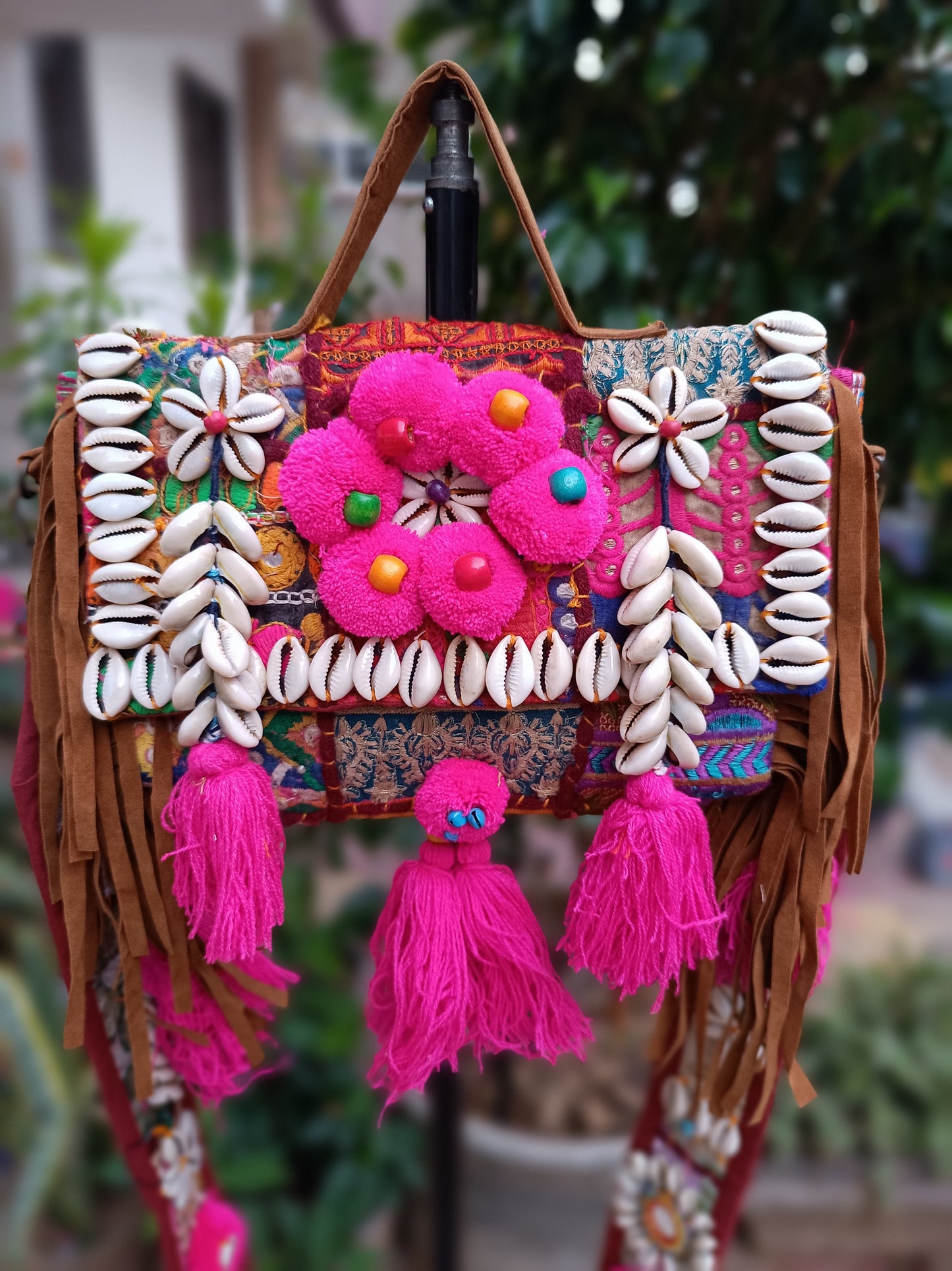 Banjara bag sling bag mirror work embroidery patch work bag