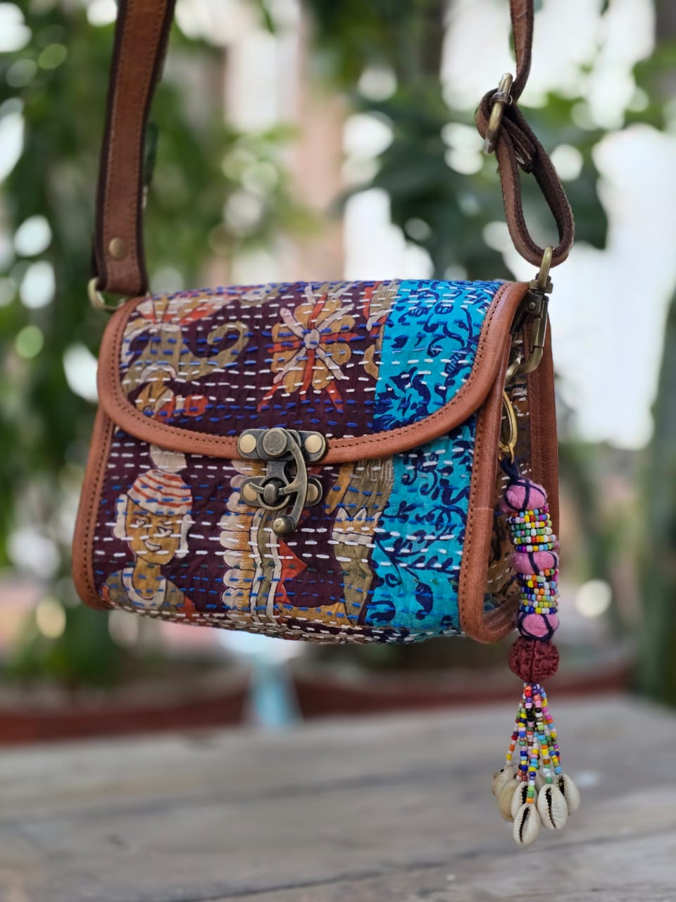 Genuine leather bag sling bag handbag purse Banjara Bag
