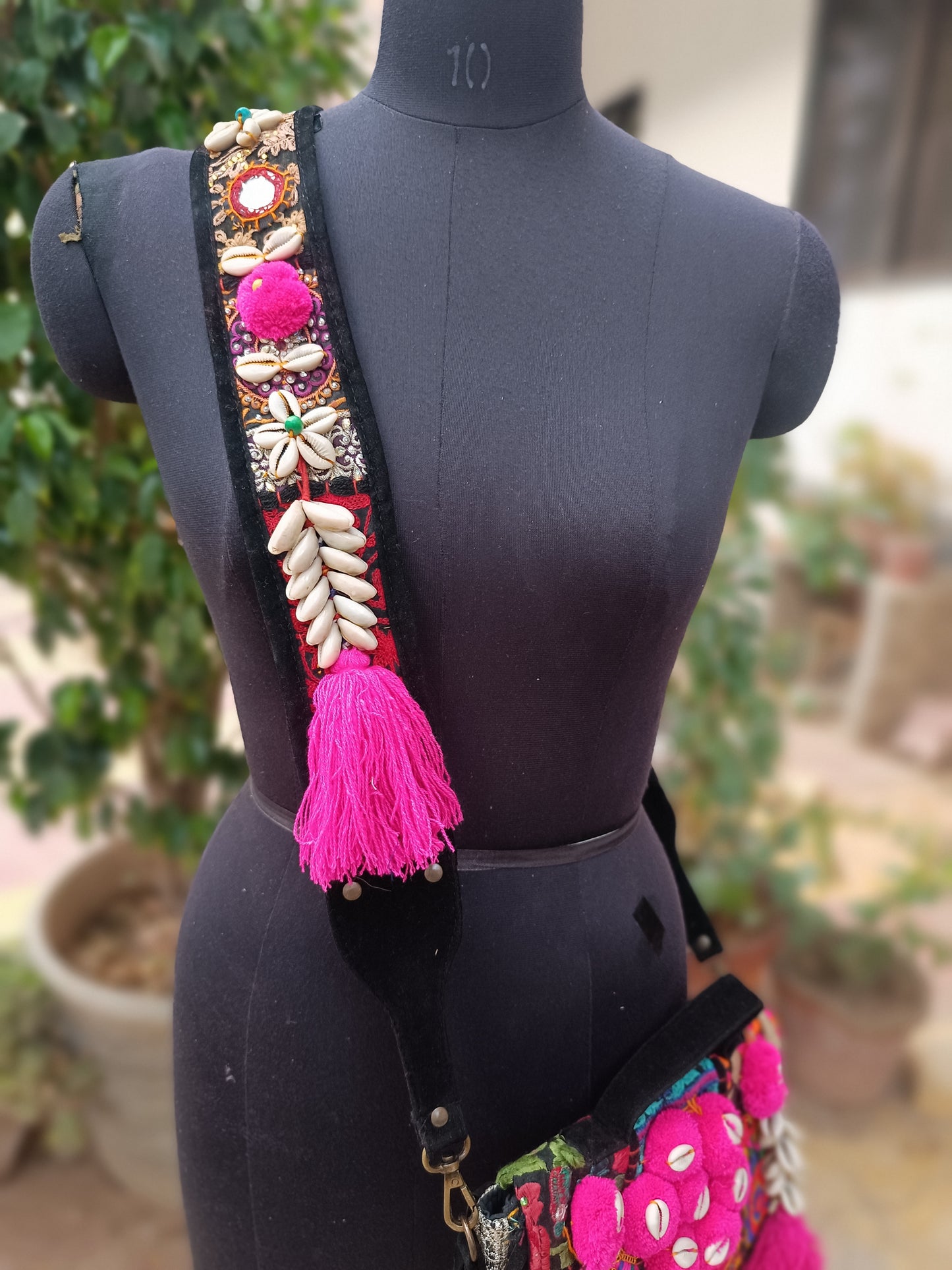 Banjara bag sling bag mirror work embroidery patch work bag