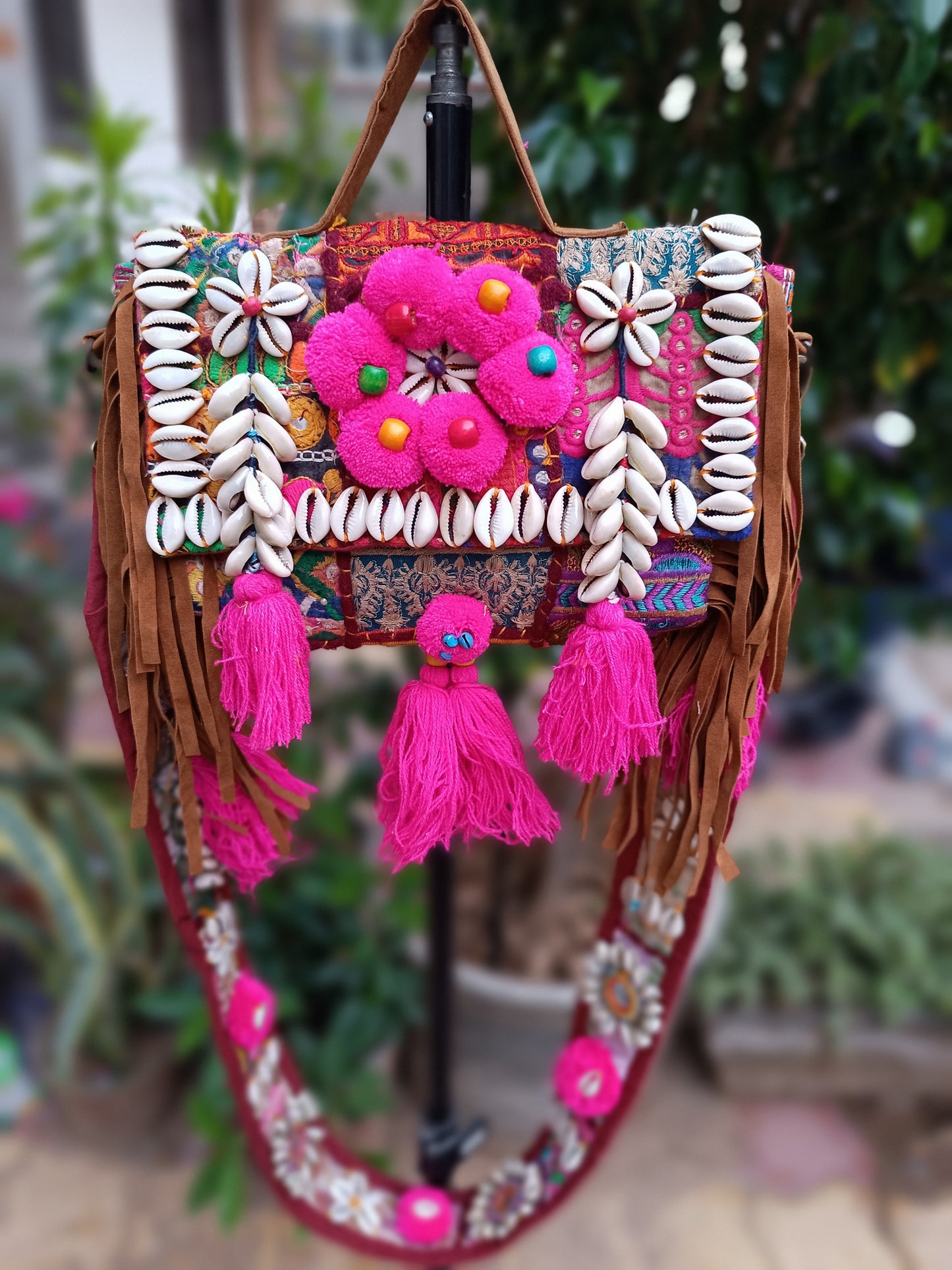 Banjara bag sling bag mirror work embroidery patch work bag