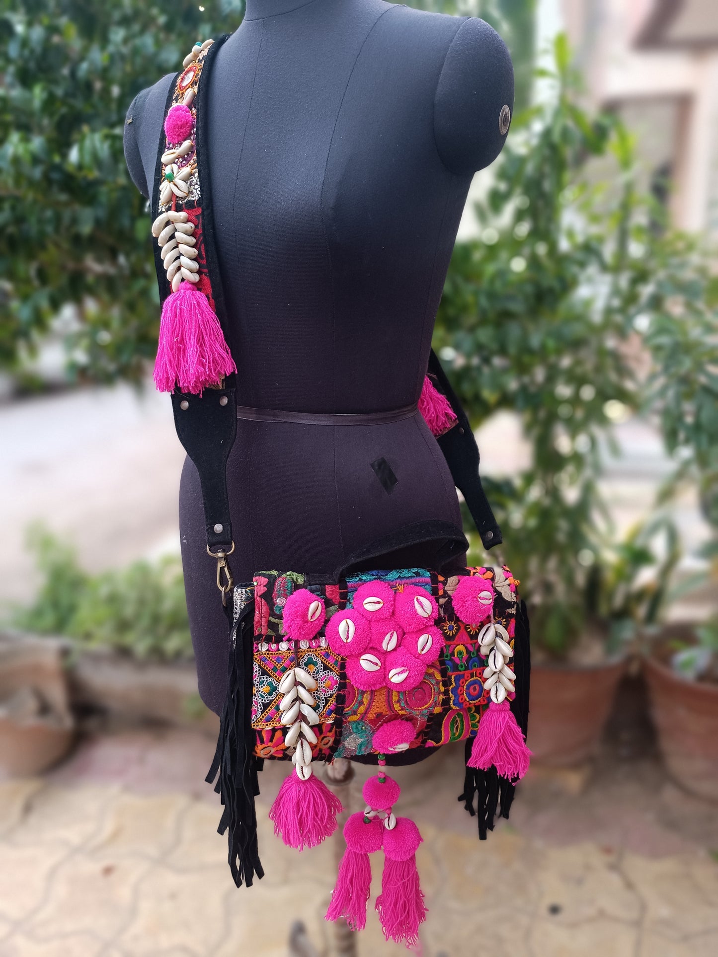 Banjara bag sling bag mirror work embroidery patch work bag