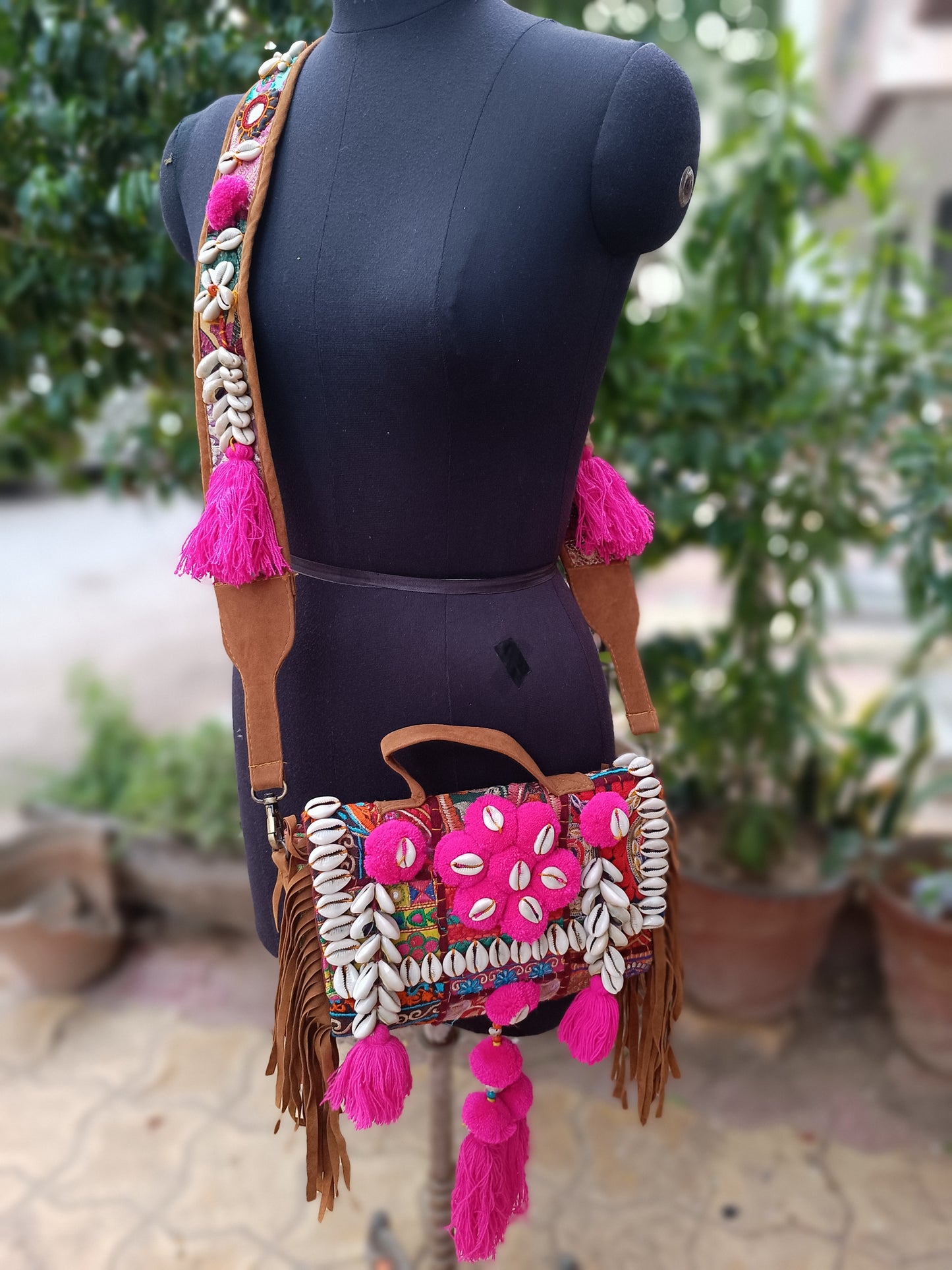Banjara bag sling bag mirror work embroidery patch work bag