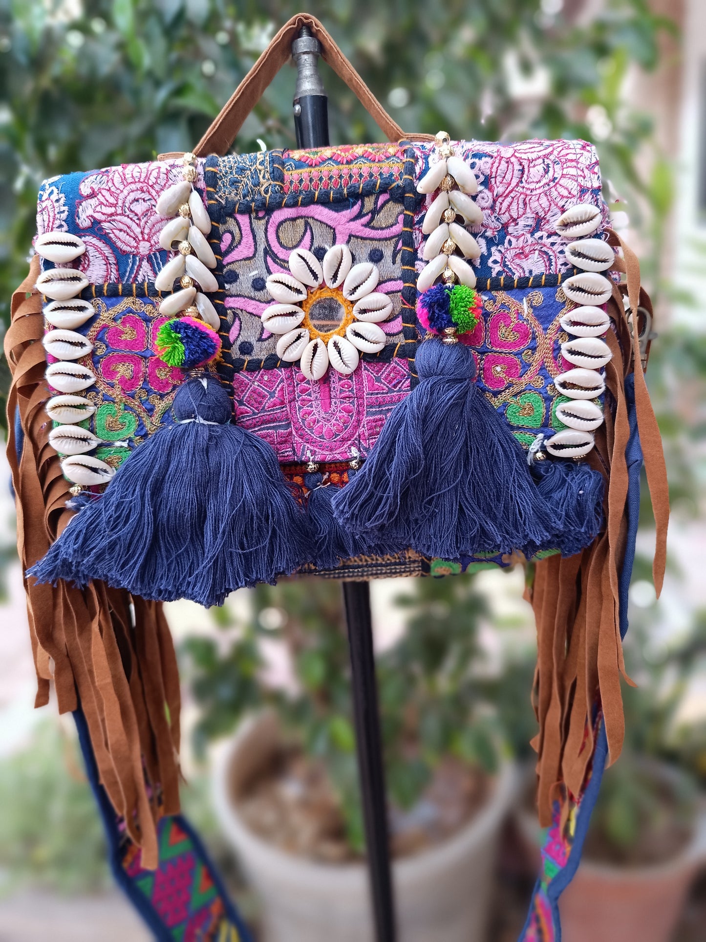 Banjara bag sling bag fringes bag