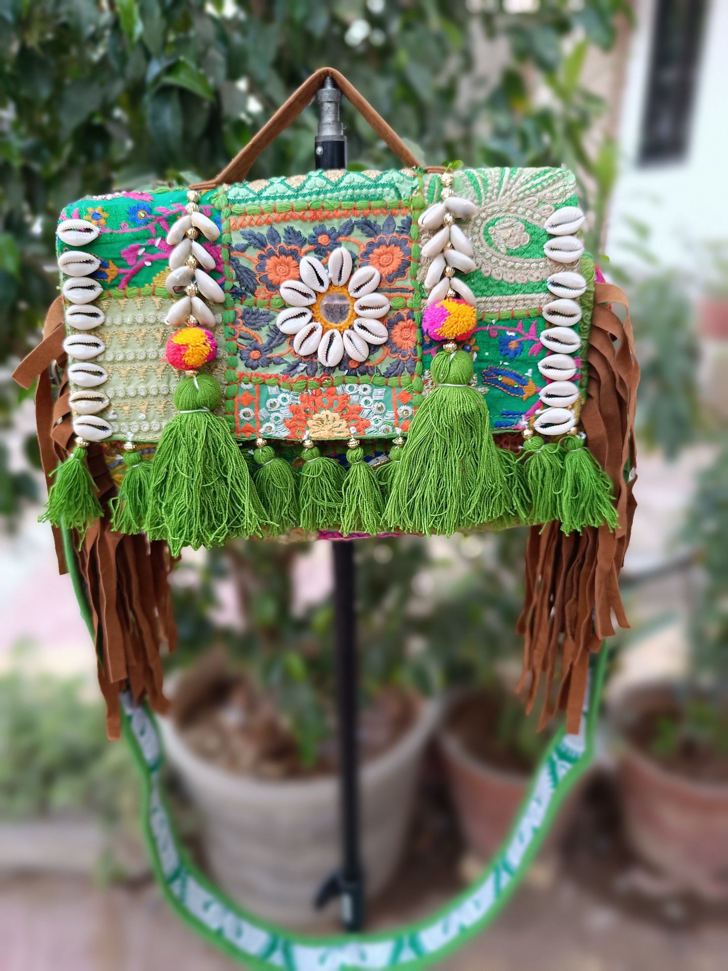 Banjara bag sling bag fringes bag