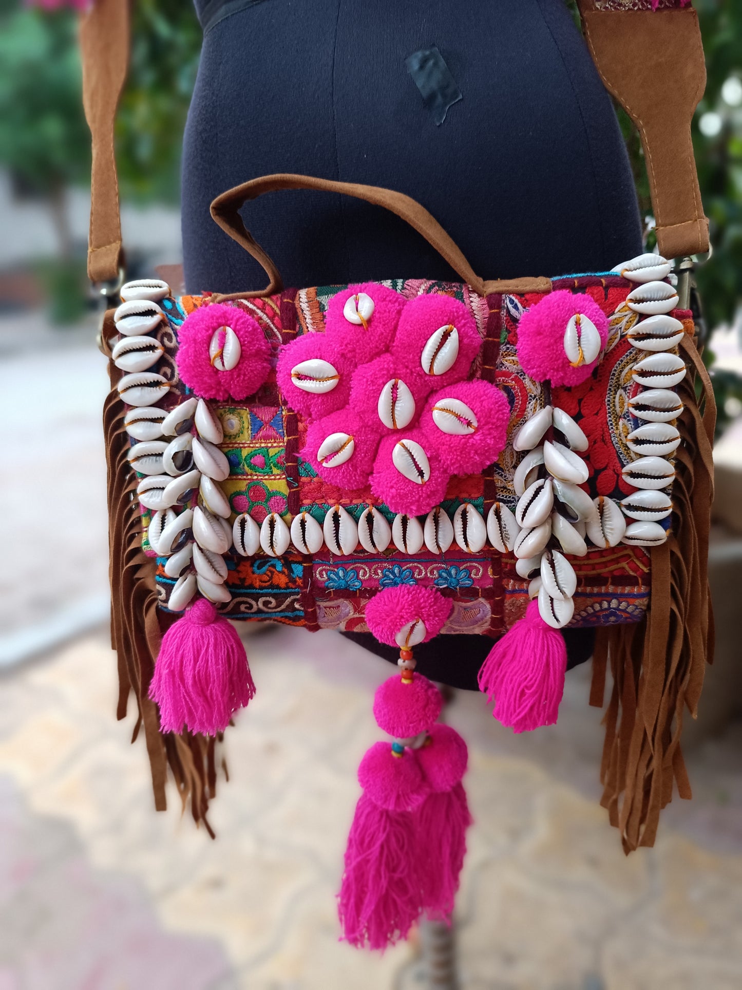 Banjara bag sling bag mirror work embroidery patch work bag