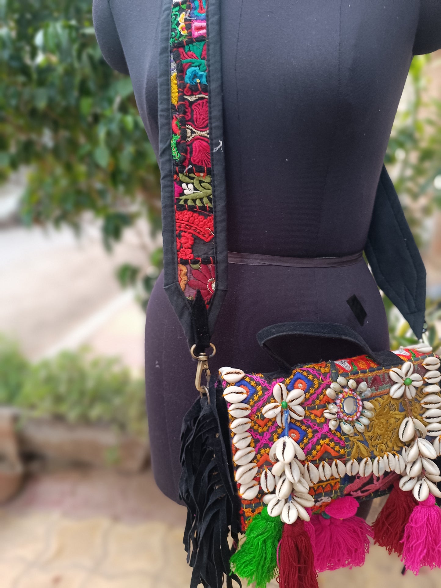 Banjara bag sling bag mirror work embroidery patch work bag