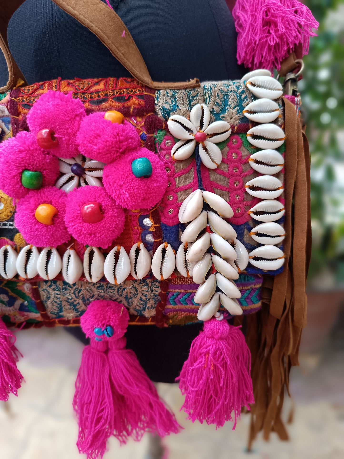 Banjara bag sling bag mirror work embroidery patch work bag