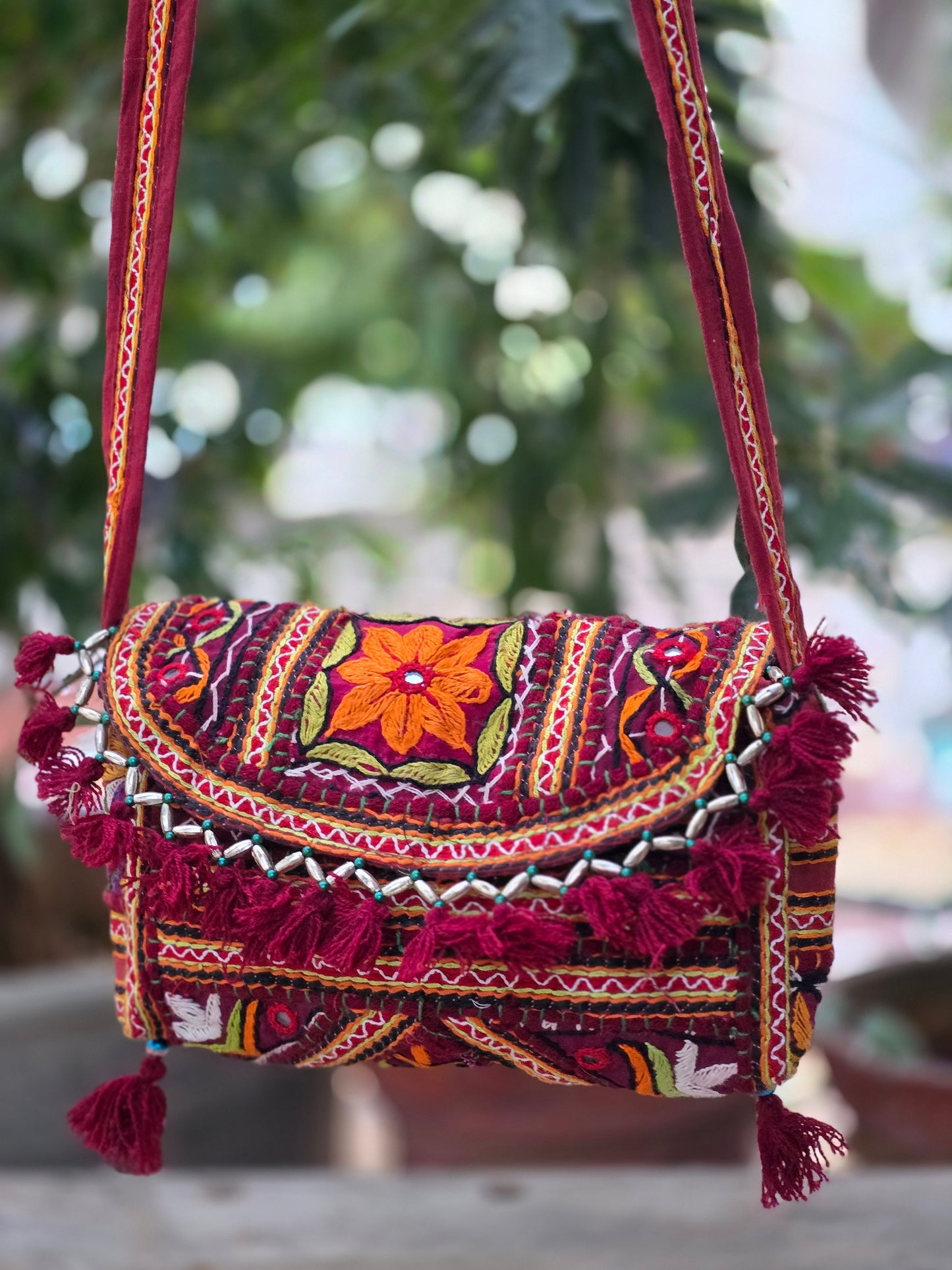 Banjara bag sling bag handmade patch work bag