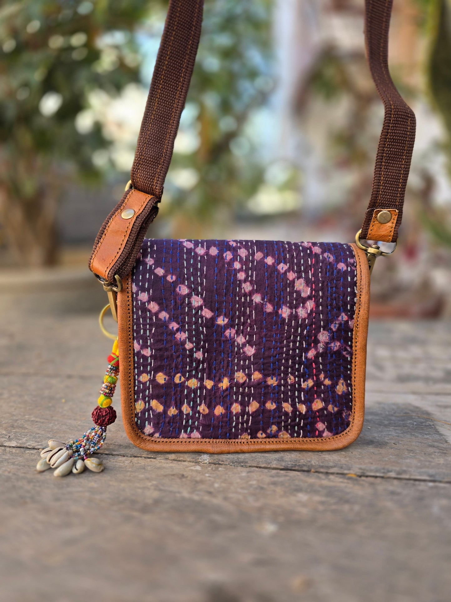 Genuine leather bag sling bag handbag purse Banjara Bag