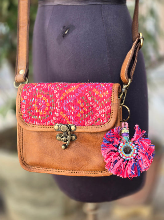 Genuine leather bag sling bag handbag purse Banjara Bag