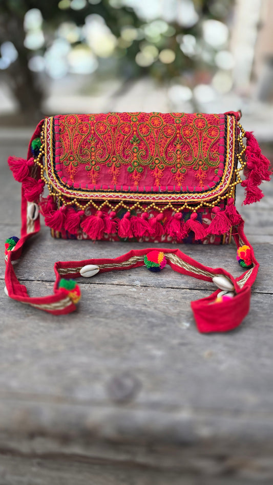 Banjara bag sling bag handmade patch work bag