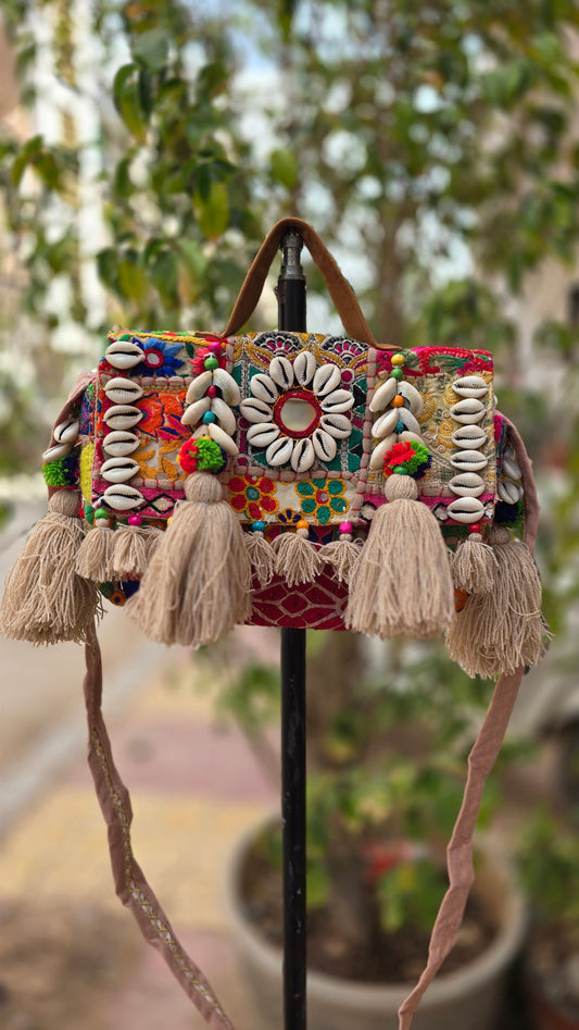 Banjara bag sling bag fringes bag