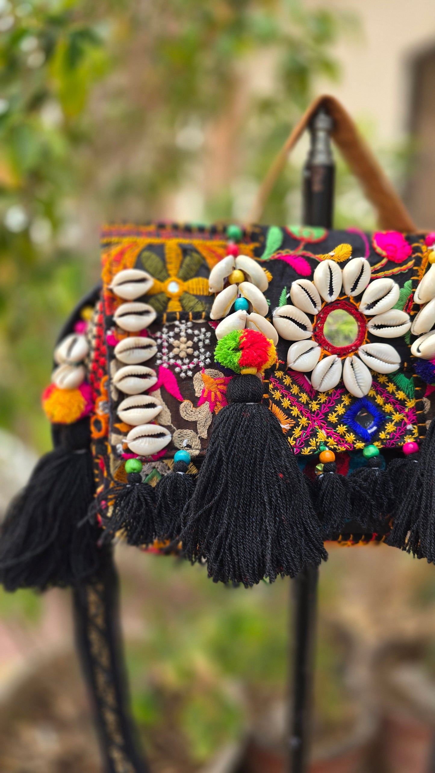 Banjara bag sling bag fringes bag