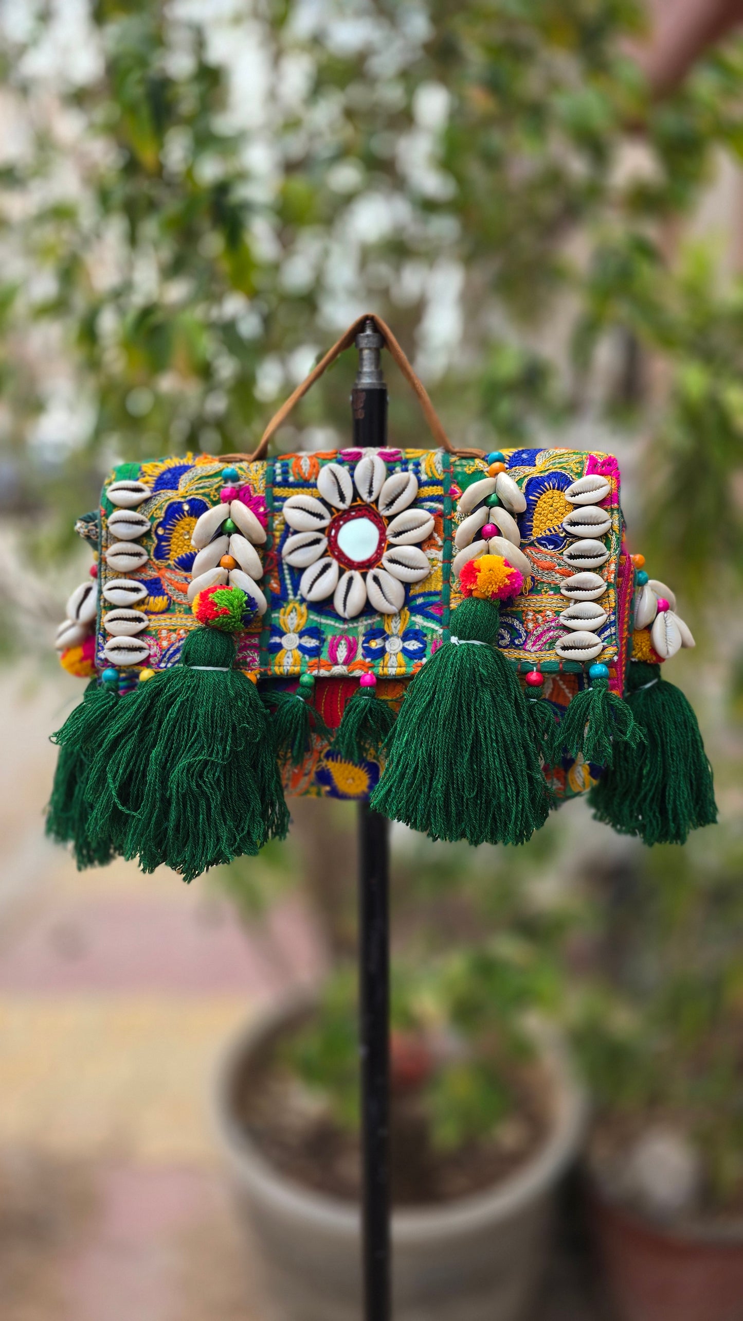 Banjara bag sling bag mirror work embroidery patch work bag