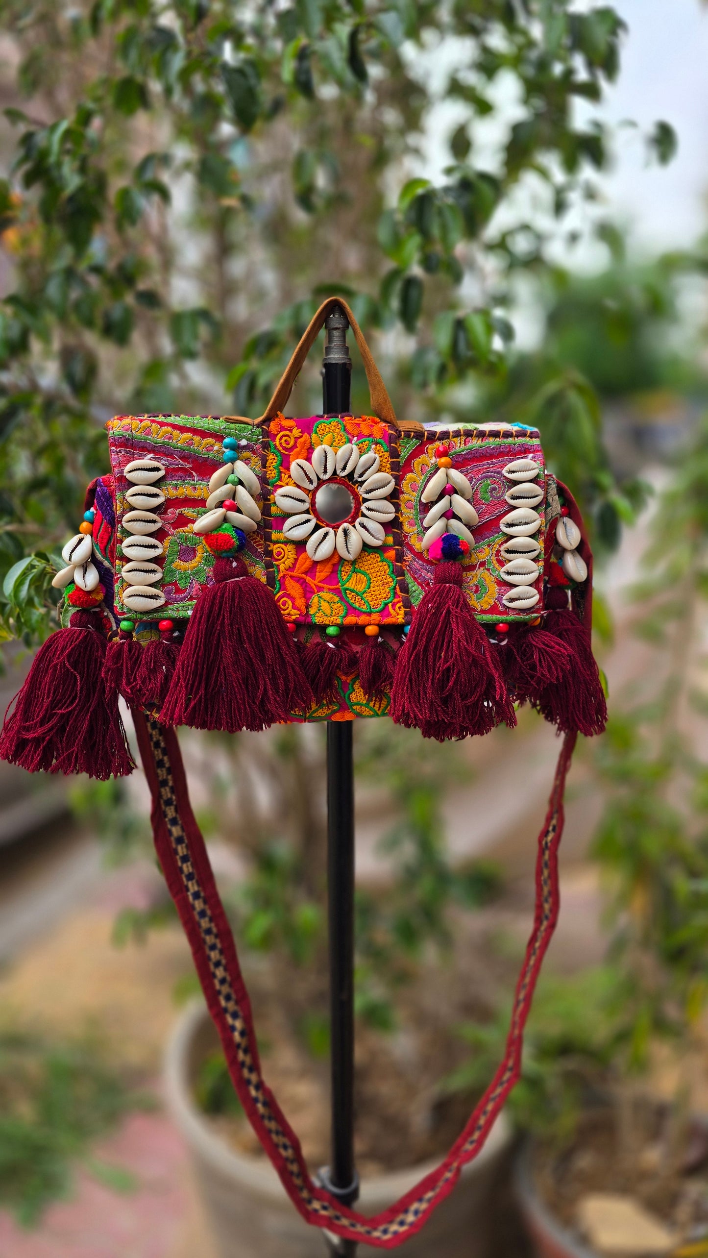 Banjara bag sling bag fringes bag