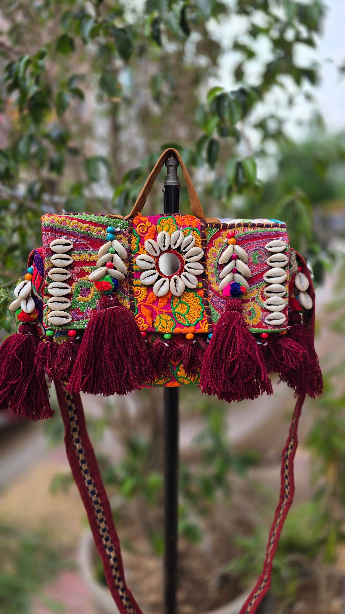 Banjara bag sling bag fringes bag