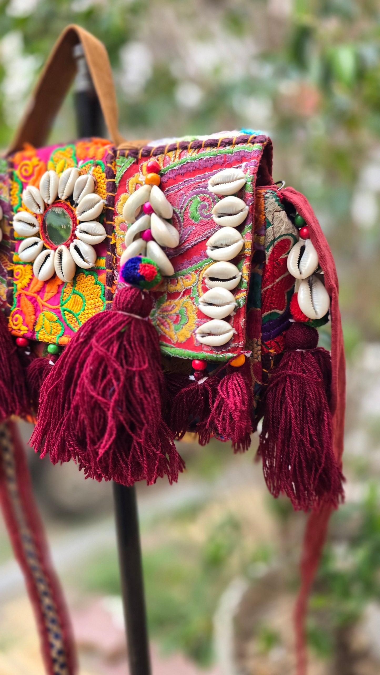 Banjara bag sling bag fringes bag