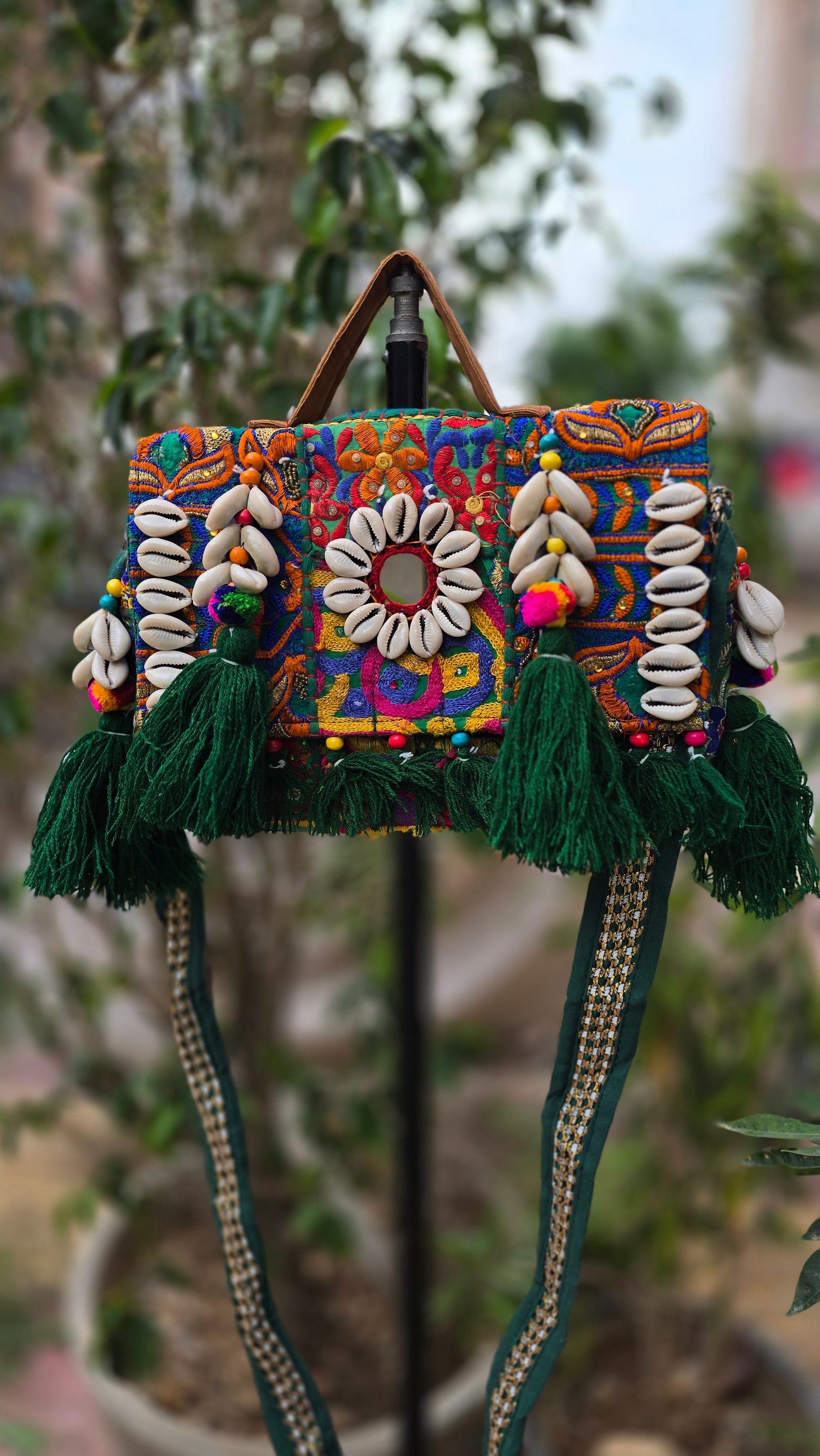 Banjara bag sling bag mirror work embroidery patch work bag