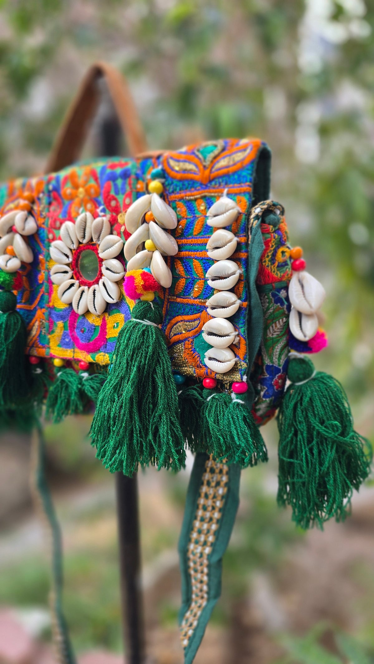 Banjara bag sling bag mirror work embroidery patch work bag
