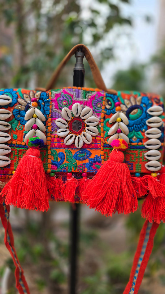 Banjara bag sling bag handmade patch work bag