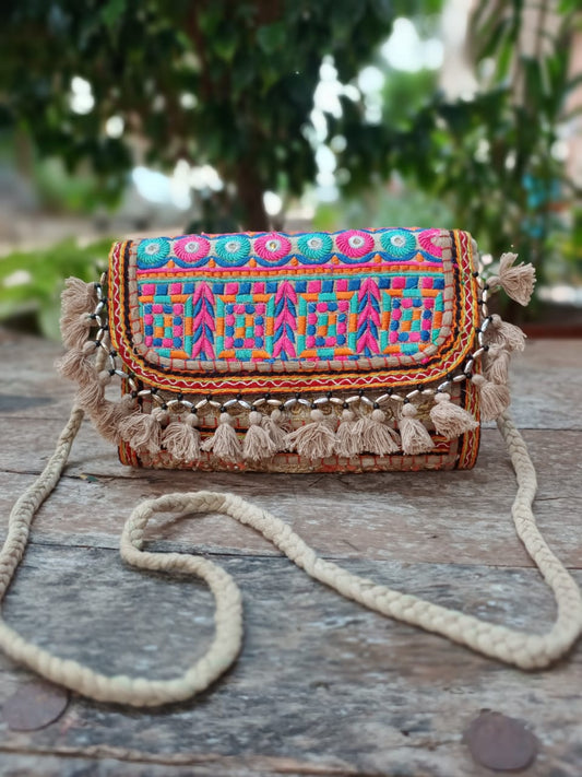Banjara bag sling bag Beige colour