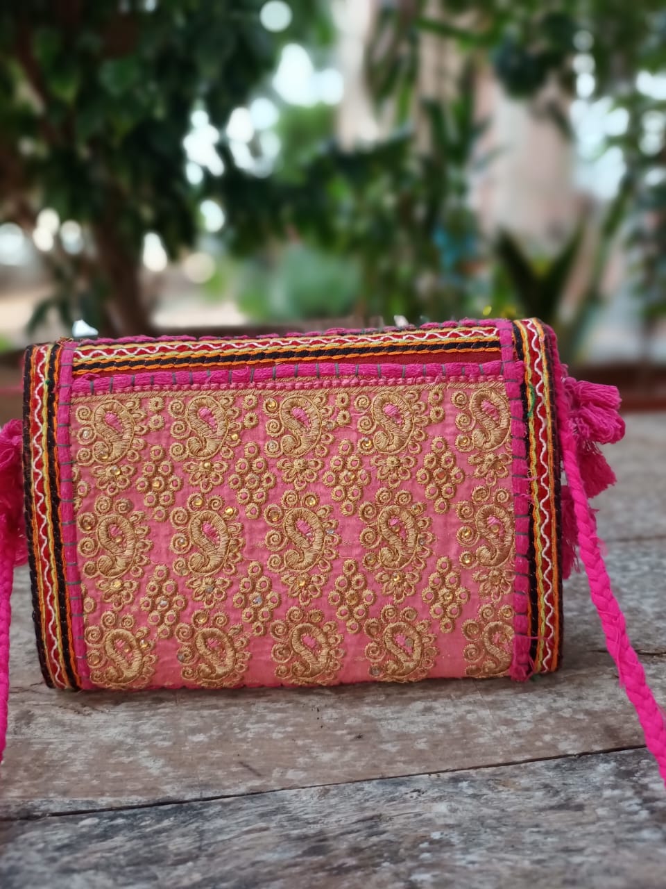 Banjara bag sling bag Pink colour