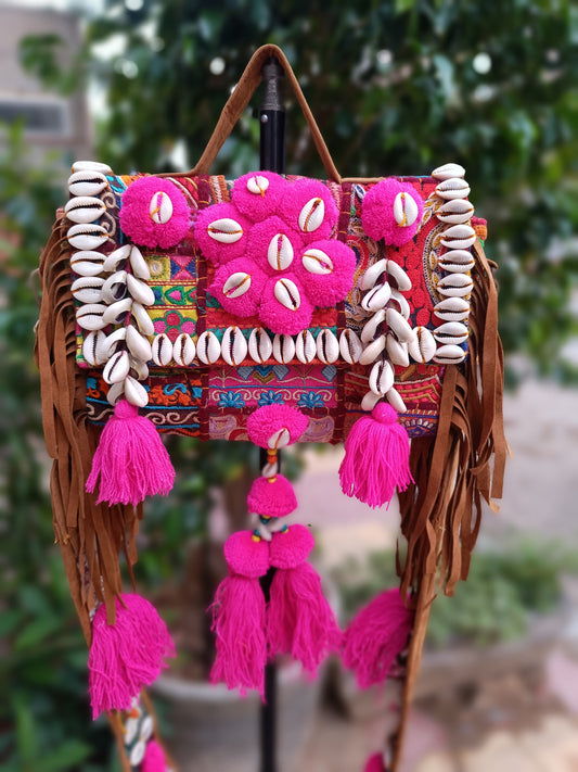 Banjara bag sling bag mirror work embroidery patch work bag