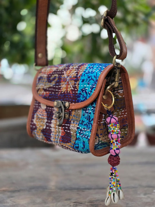 Genuine leather bag sling bag handbag purse Banjara Bag