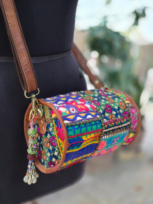 Genuine leather bag sling bag handbag purse Banjara Bag