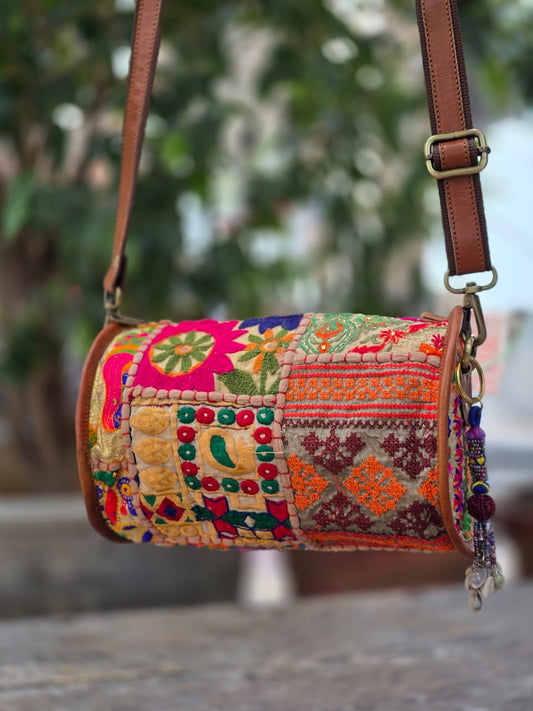 Genuine leather bag sling bag handbag purse Banjara Bag