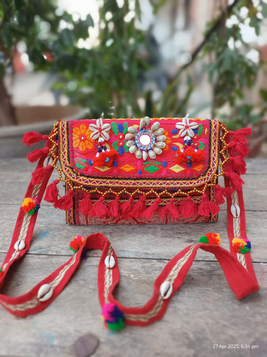 Banjara bag sling bag handmade patch work bag