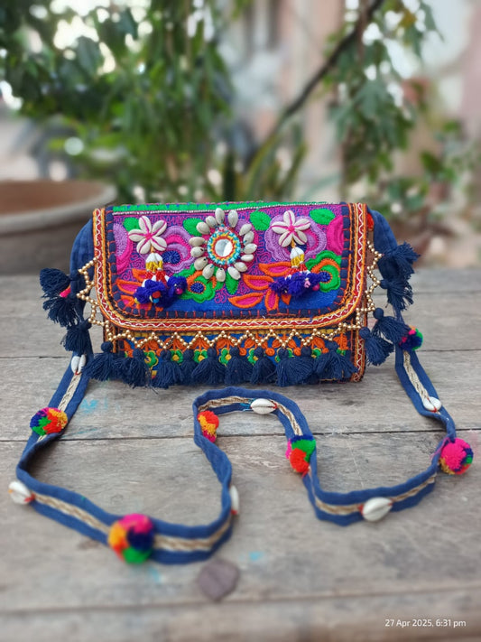 Banjara bag sling bag handmade patch work bag