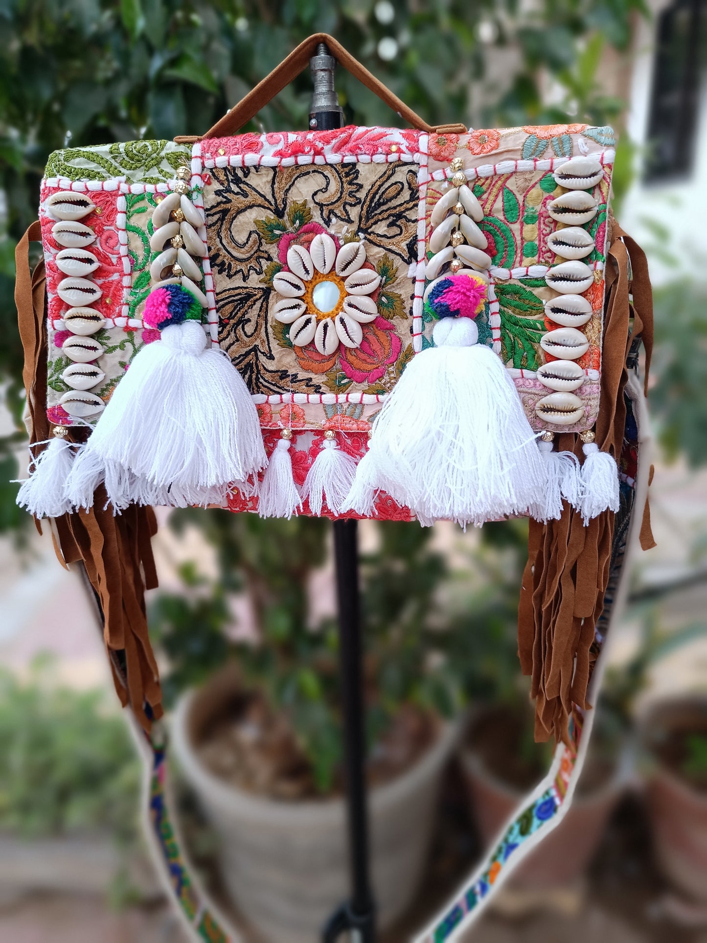 Banjara bag sling bag fringes bag