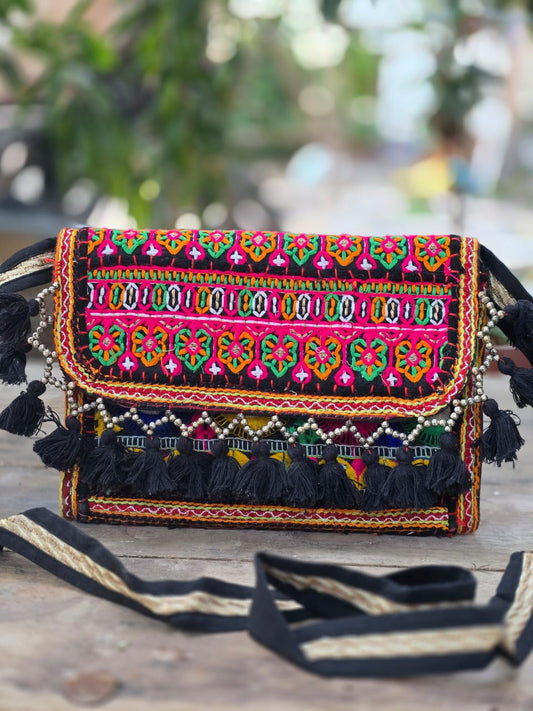 Banjara bag sling bag Hand made Patch Work