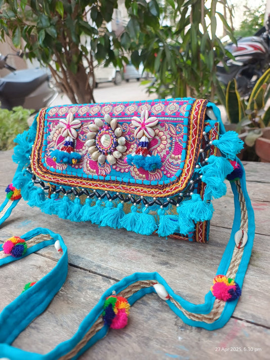 Banjara bag sling bag handmade patch work bag