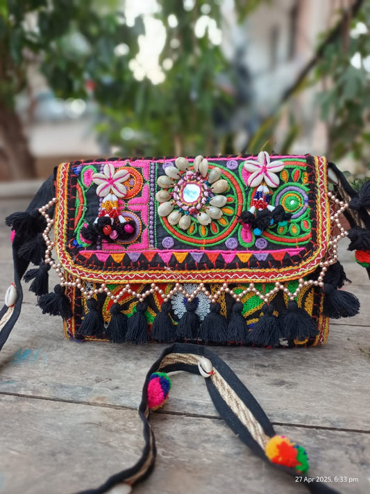 Banjara bag sling bag handmade patch work bag